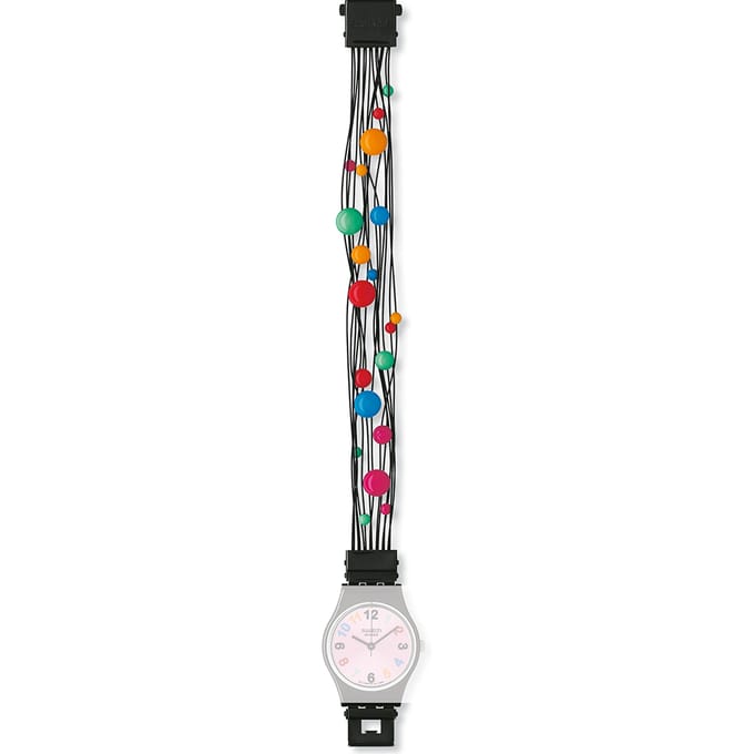 Swatch Plastic - Originals Small (25mm) - L ALB163B LB163 Multiball Small Horlogeband