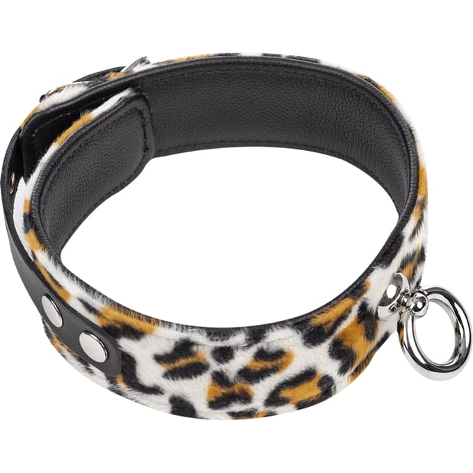 Rimba - Collar 4 cm Breed - Panter print