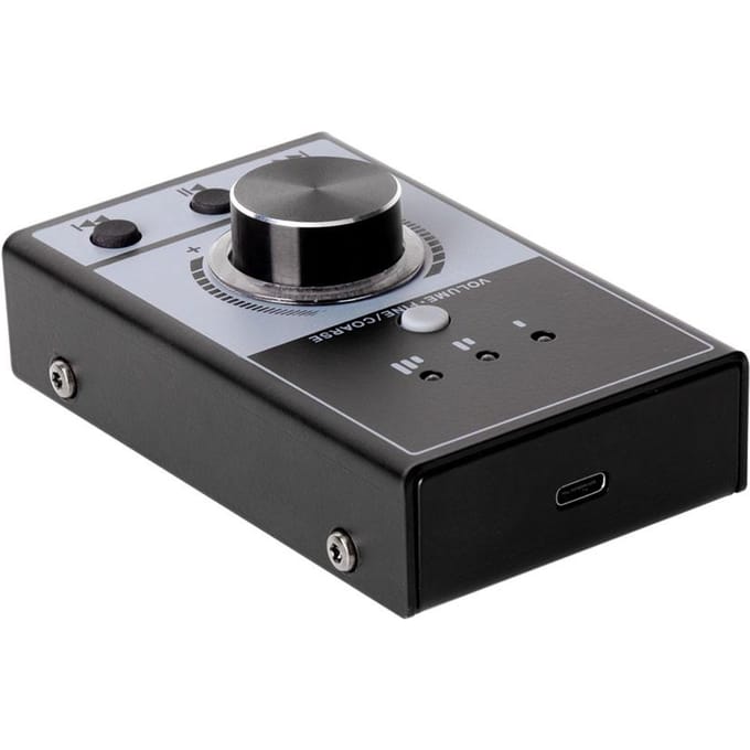 USB Volumeknop Controller PC Audio Regelaar met One-Touch Mute 3 Modi Plug & Play voor zwart