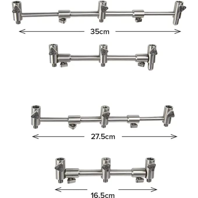 Roestvrij stalen buzz bar 300 Carp Spirit Ajustable 2/3 cannes