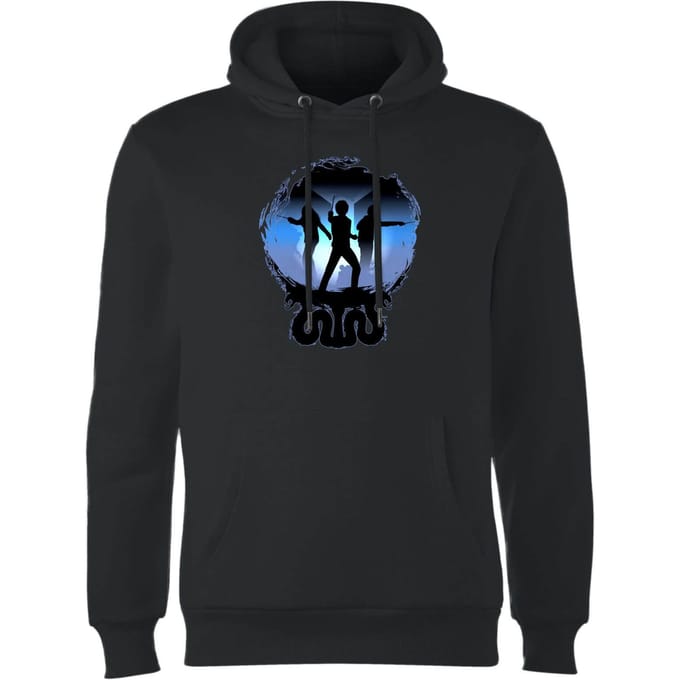 Harry Potter Silhouet Attack hoodie - Zwart - S