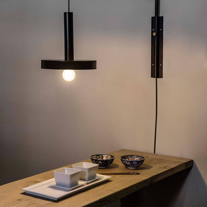 FARO BARCELONA Wandlamp Whizz, zwart