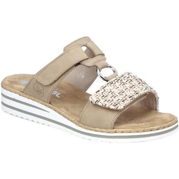 Rieker -Dames - beige donker - slippers & muiltjes - maat 36