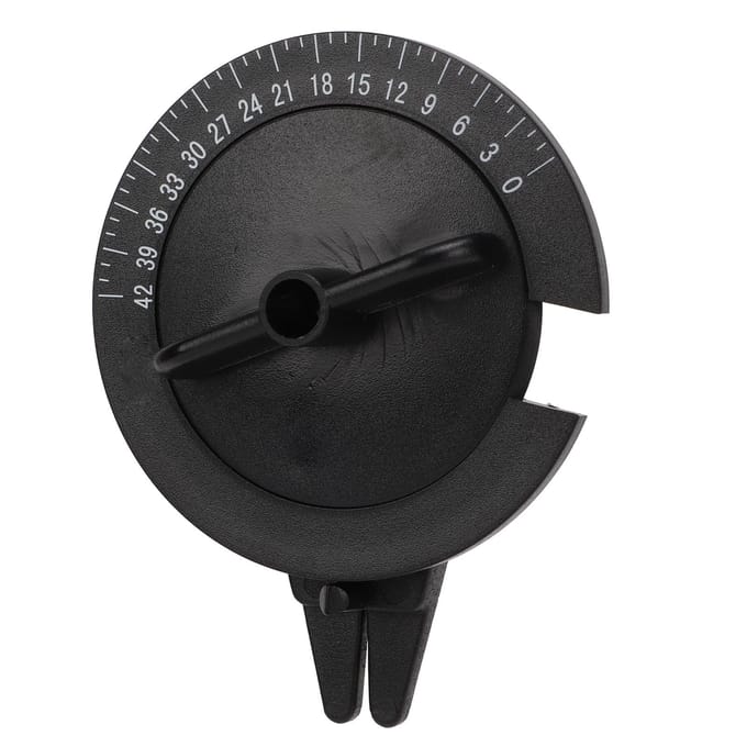 Badminton Racket Spanning Kalibrator Plastic Badminton Racket Snaar Meter Snaar Machine Gereedschap Zwart black
