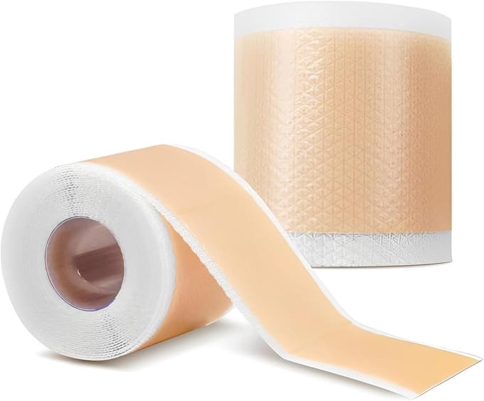 Siliconen Littekentape (4cm x 3m) - Huidvriendelijk, Ademend en Waterproof voor Effectieve Littekengenezing