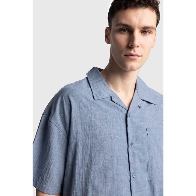 Heren T-shirt met Korte Mouwen in Relaxed Fit