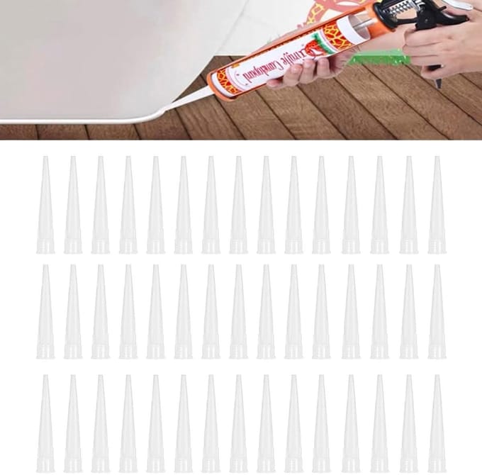 Dailygoods - 45 Stuks Siliconen Spuitmonden voor Kitpistool