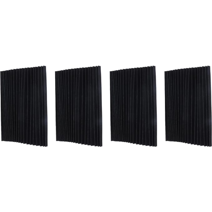 4 stuks Koelkast Deodorant Luchtfilter met Koolstoftechnologie Vervanging Geschikt voor Electrolux Koelkast black