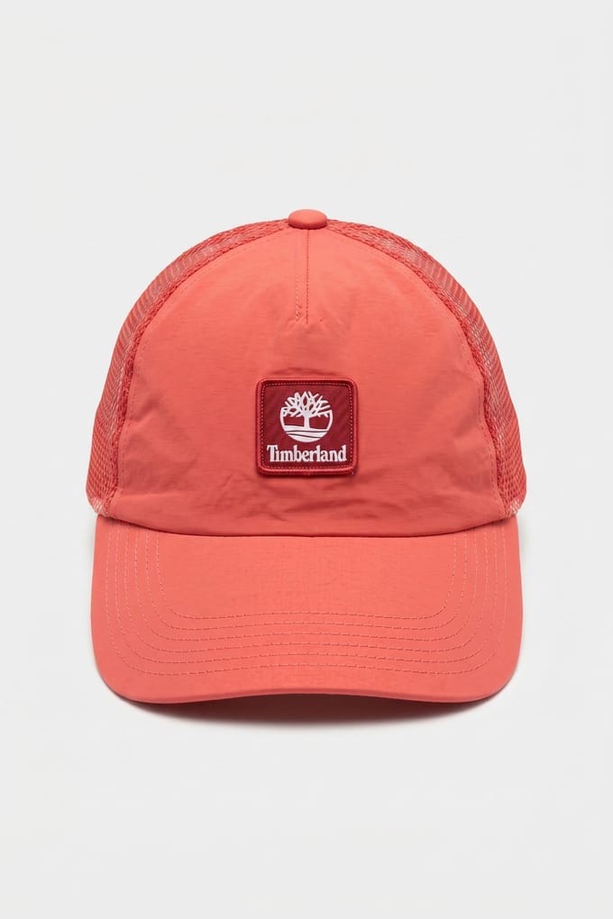 Timberland Soft Structure Trucker Dark Red Taglia: OS | Cappelli Outlet | Uomo | Rosso