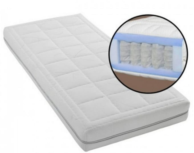 Nessa® - 80x200 - Pocketvering Latex 500