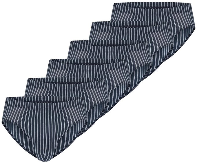 Schiesser Heren slip / onderbroek 6 pack 95/5 Essentials Cotton