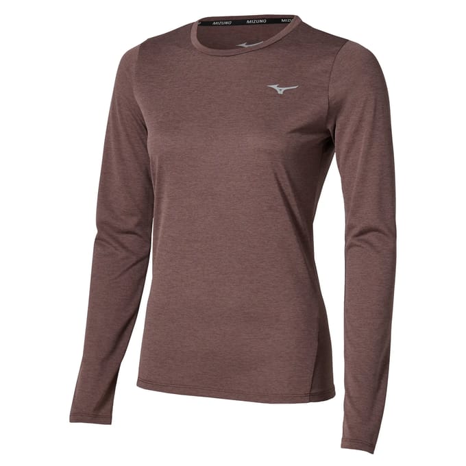Dames-T-shirt met lange mouwen Mizuno Core Impulse