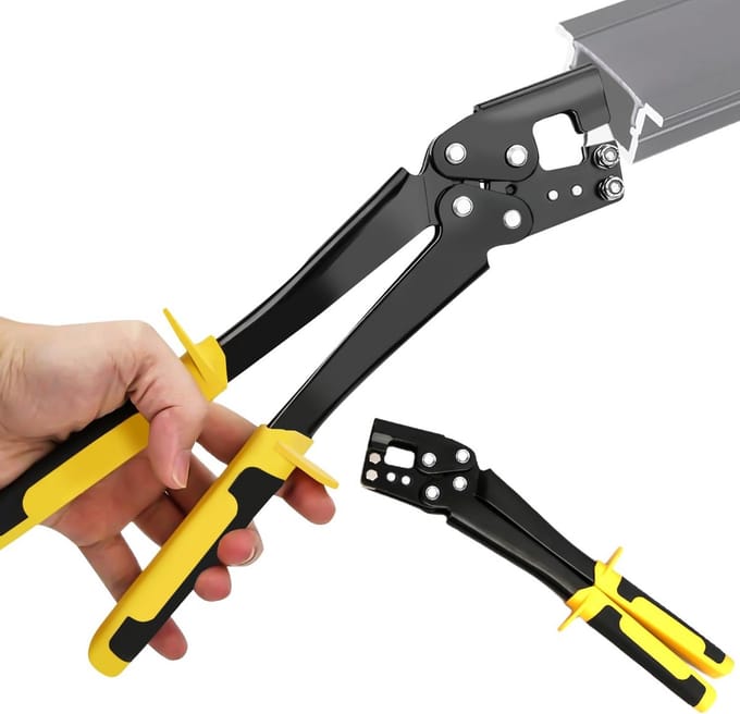Crimpzange voor Stalen Bolzen - Ergonomische Handgreep - 345 mm