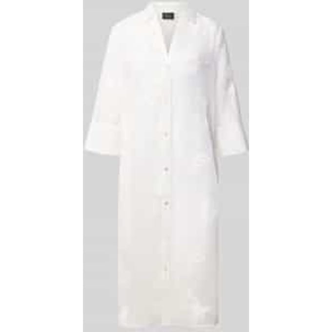 regular fit blouse met lange mouwen met gebloemd-stitching