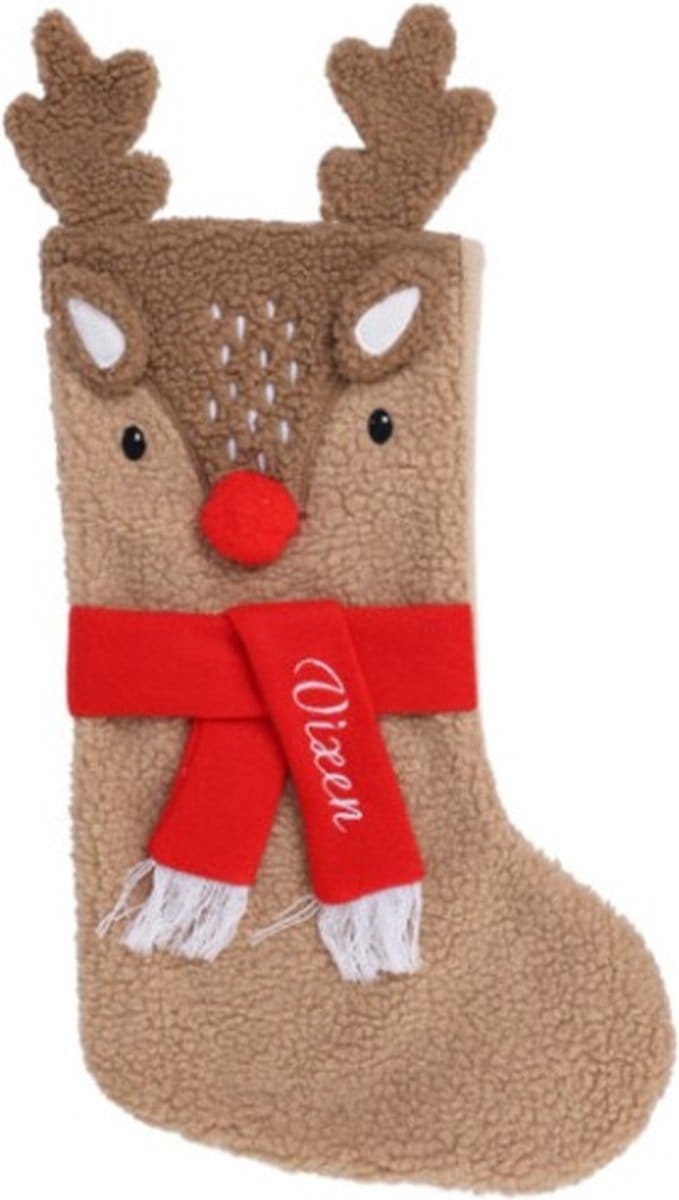 Home & Styling Kerst Rendier Sok - Vixen