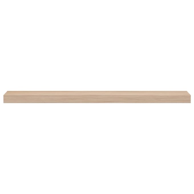 vidaXL - Wandschapppen - 2 - st - 90x23,5x4 - cm - bewerkt - hout