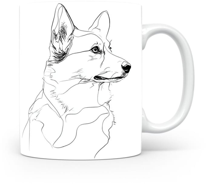 Beker Pembroke Welsh Corgi