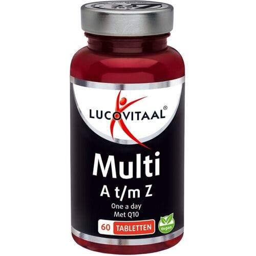 Lucovitaal Multi+ Vitaminen A-Z 60 tabletten