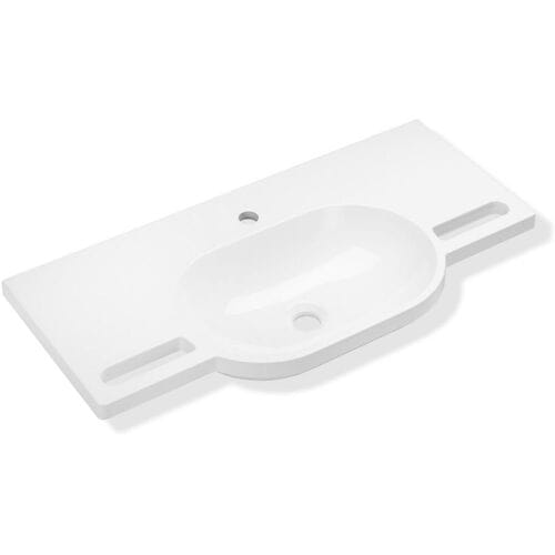 HEWI Universal washbasin 85 x 41.5 cm with 1 tap hole 950.11.201