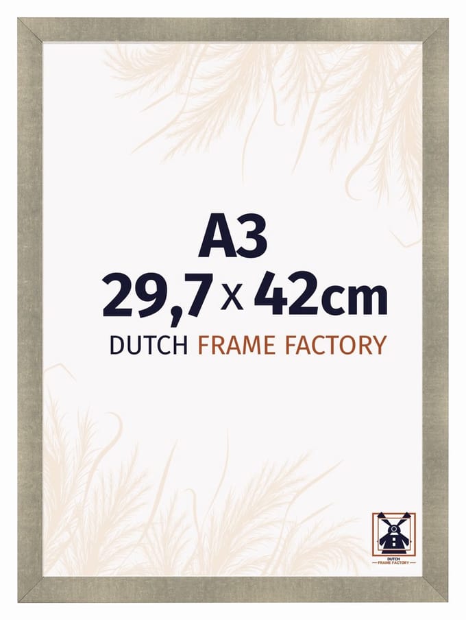 Fotolijst A3 29,7x42 cm - MDF - Goud Antiek - Praag