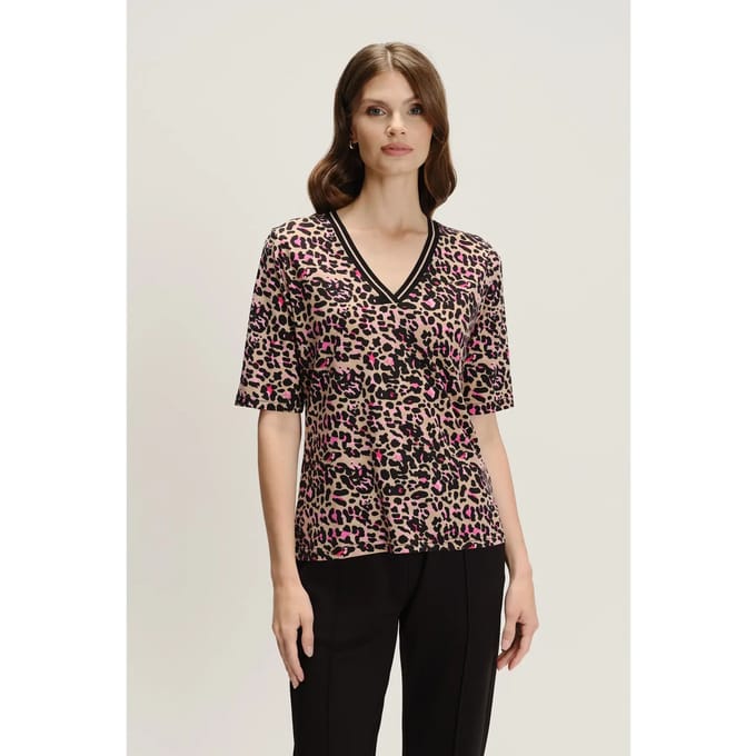 Dierenprint T-shirt dames Greenpoint
