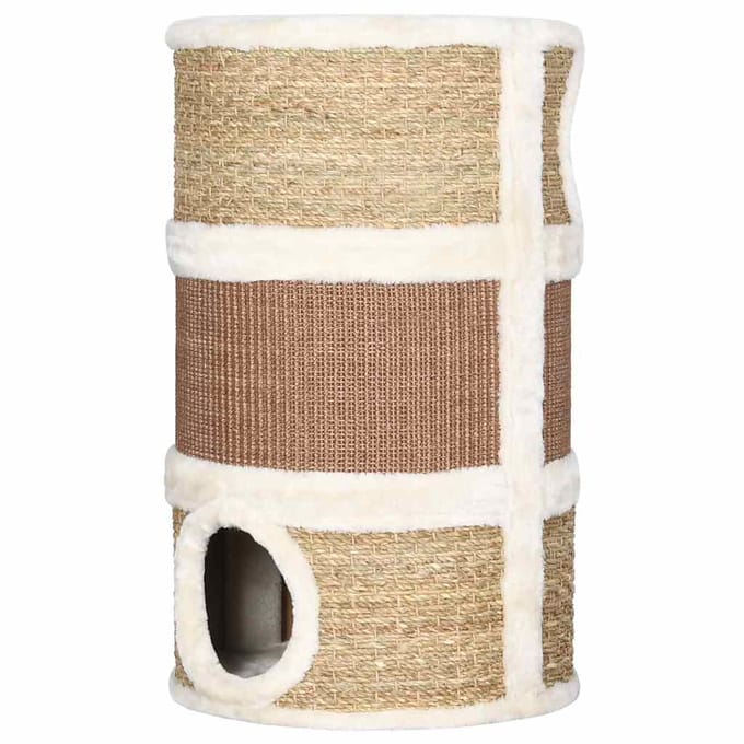 Vidaxl Krabpaal voor Katten, 60 Cm, Zeegras