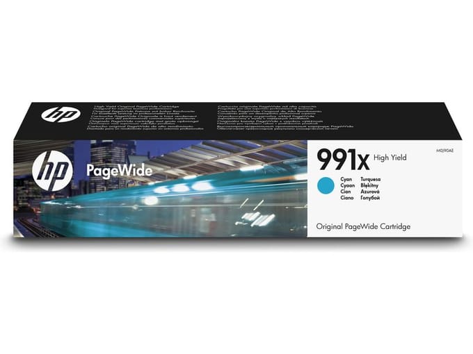 Inktcartridge hp m0j90ae 991x blauw