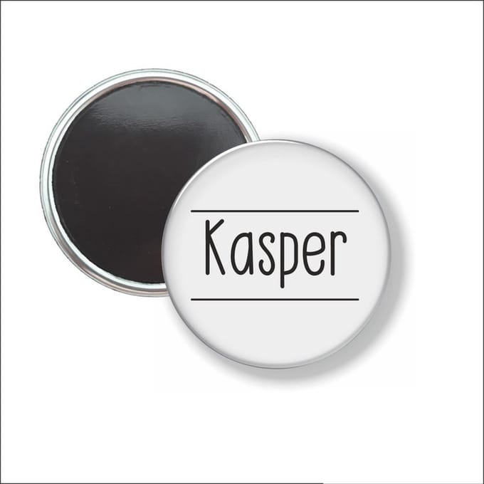 Button Met Magneet 58 MM - Kasper - NIET VOOR KLEDING