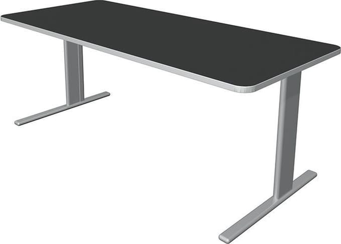 Bureau Unic comfort antraciet 180x80cm
