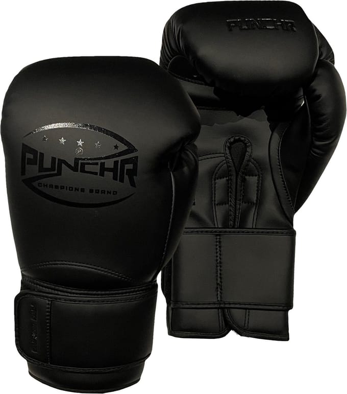 PunchR™ ETX Pro Range Bokshandschoenen Mat Zwart