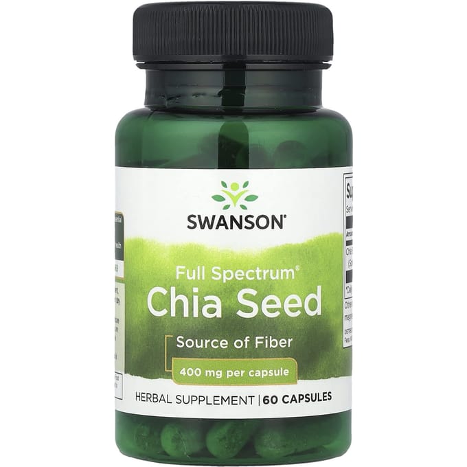 Graine de Chia Full Spectrum®, 400 mg, 60 capsules