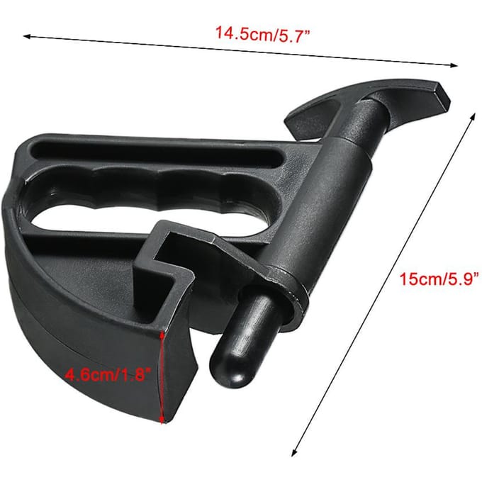 Auto Bandenwisselaar Hielklem Velg Hunter Gereedschap Universeel black