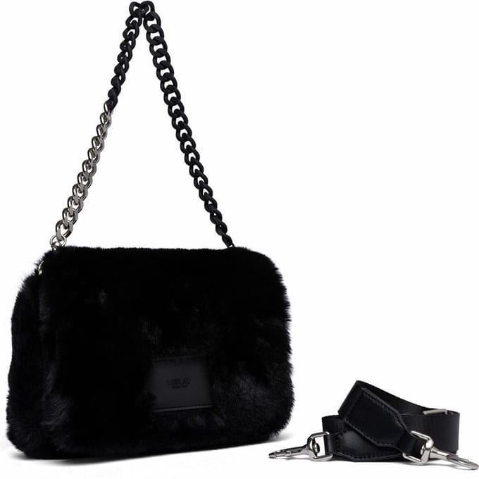 REPLAY Schoudertas Crossbody Bag Black Zwart