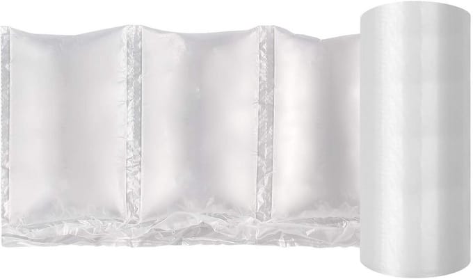 Bubble Wrap Roll - Luchtkussenfolie - Verpakking Bescherming - Hoge Dichtheid Polyethyleen - 200mm x 100mm - Helder