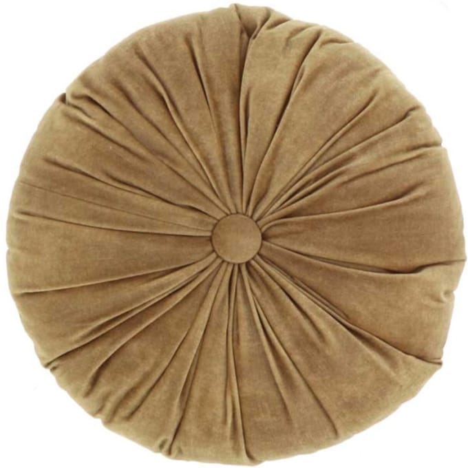 Unique Living Sierkussen Basics - Polyester - Bruin - 40 x 40 x 0 cm (BxHxD)
