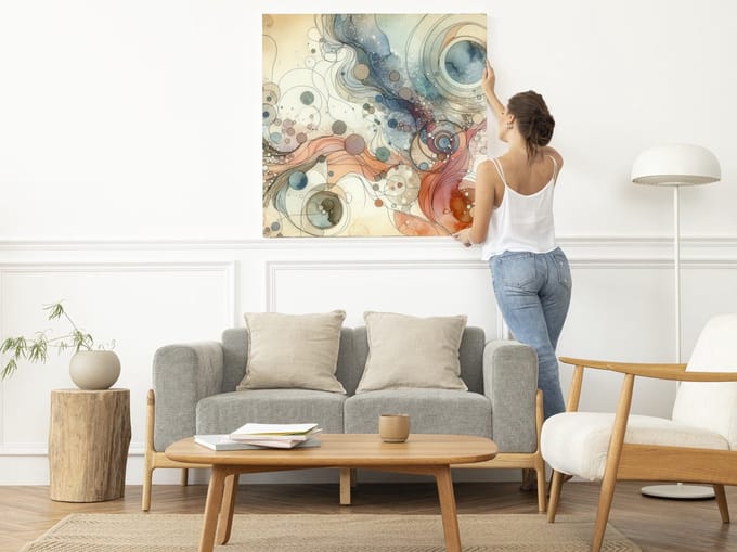Kunstprint | Wanddecoratie | Dibond | 50 × 50 cm