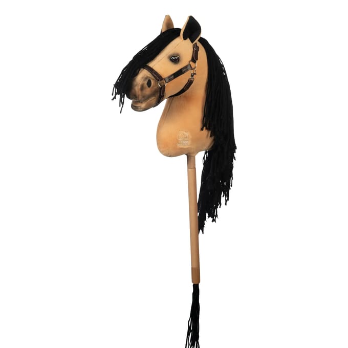 HKM Premium stokpaard - Buckskin