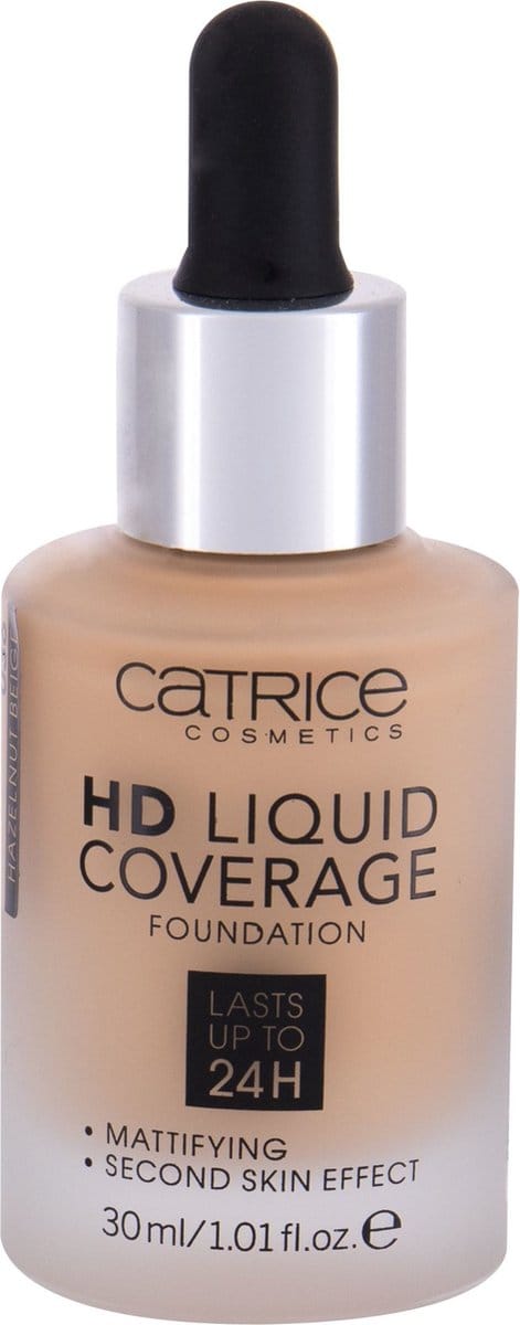 Catrice - Vloeibare foundation met HD-dekking - 36 Hazelnut Beige