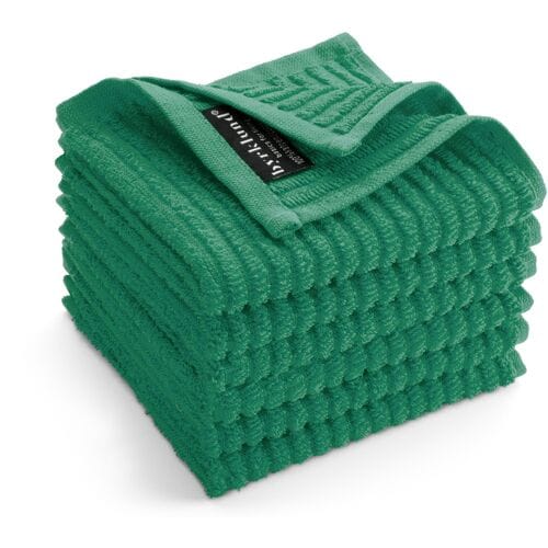 Byrklund Vaatdoek Katoen - Clean & Shiny - 6x 30x30 - Groen