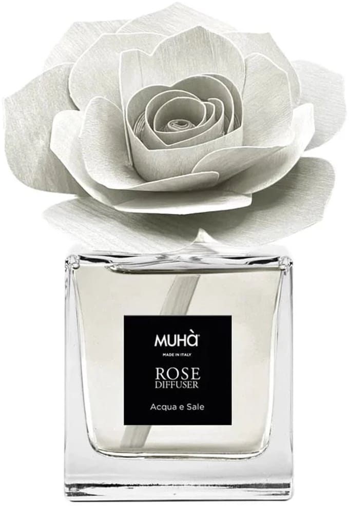 Muhà Rose diffuser 100ml wit - Acqua e sale