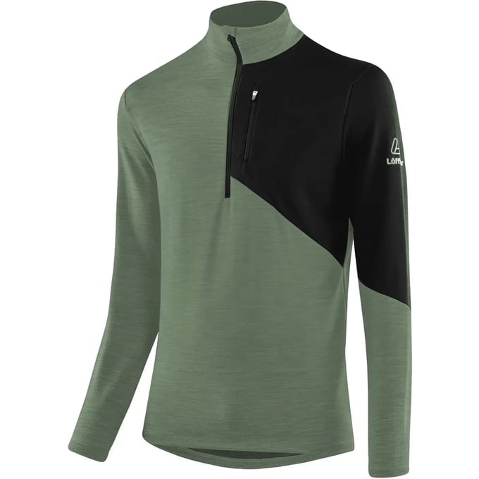 Merinowollen sweatshirt Löffler Transtex