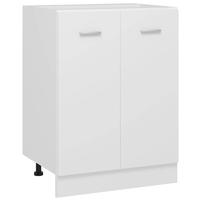 vidaXL - Onderkast - Lyon - 60x46x81,5 - cm - bewerkt - hout - wit