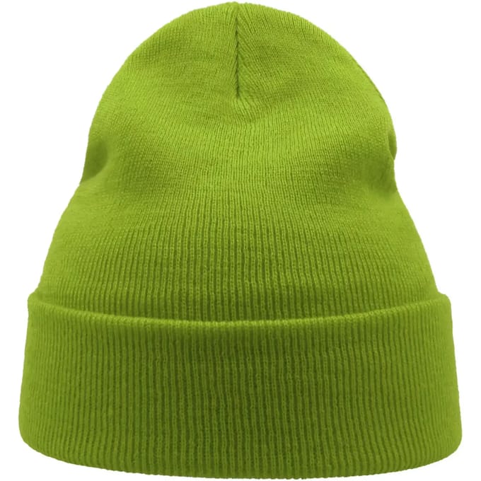 Atlantis Headwear - Wind Beanie Recycled - Lime Green - One Size