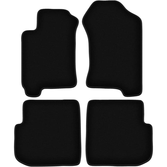 BASIC zwarte veloursmatten voor: Subaru Forester I crossover (1997-2002)