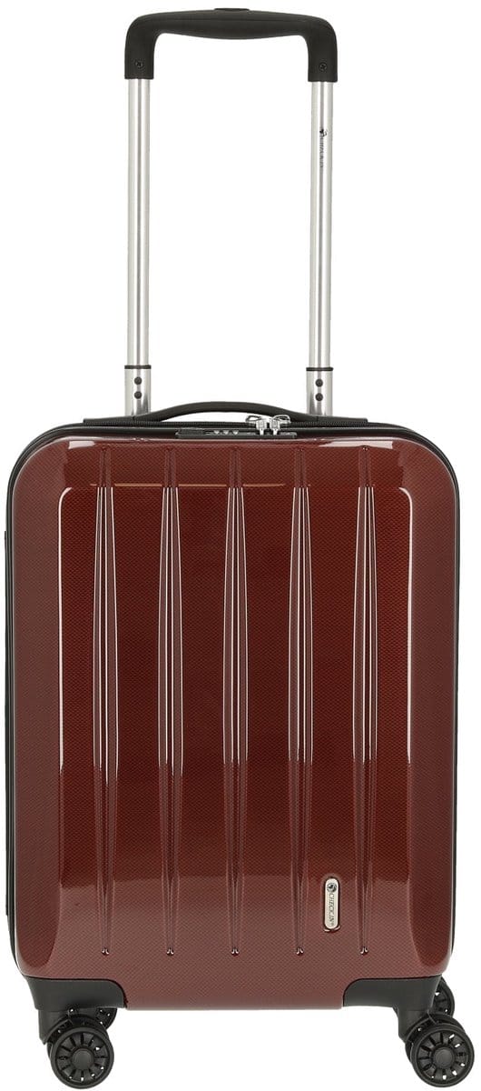 CHECK.IN London 2.0 - 4-wiel trolley 50 cm (carbon rot)