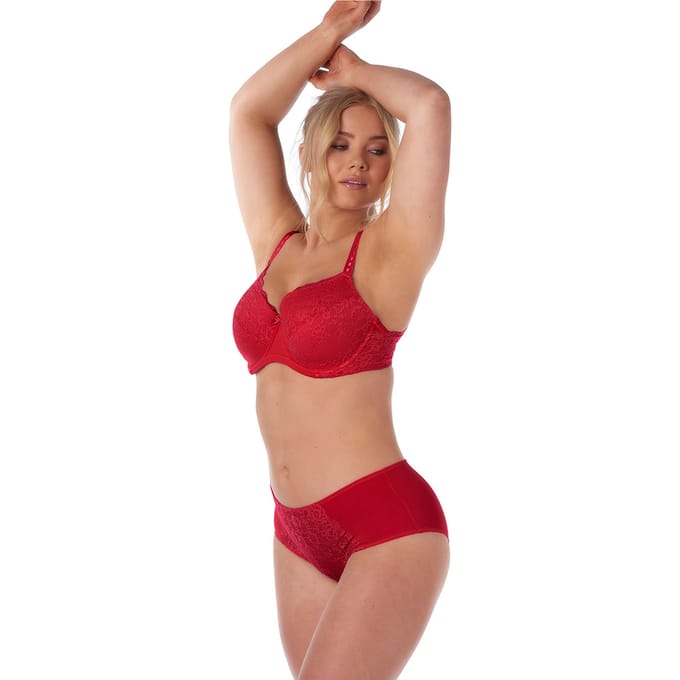 After Eden D-cup & up RECYCLED Slip - Rood - Maat M