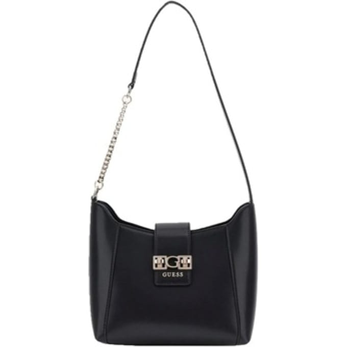 GUESS schoudertas Jane Hobo Bag Black zwart