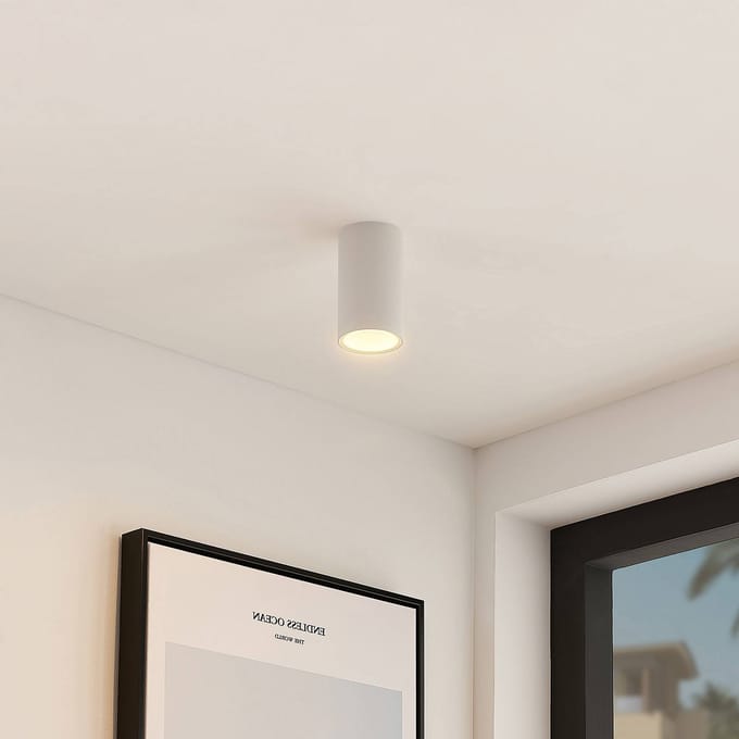 Arcchio - buitenspot - 1licht - Aluminium - H: 10.5 cm - GU10 - wit