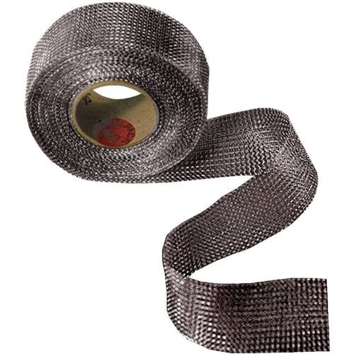 CellPack 126313 126313 Koperdraad geweven Zilver (l x b) 5 m x 25 mm 1 stuk(s)