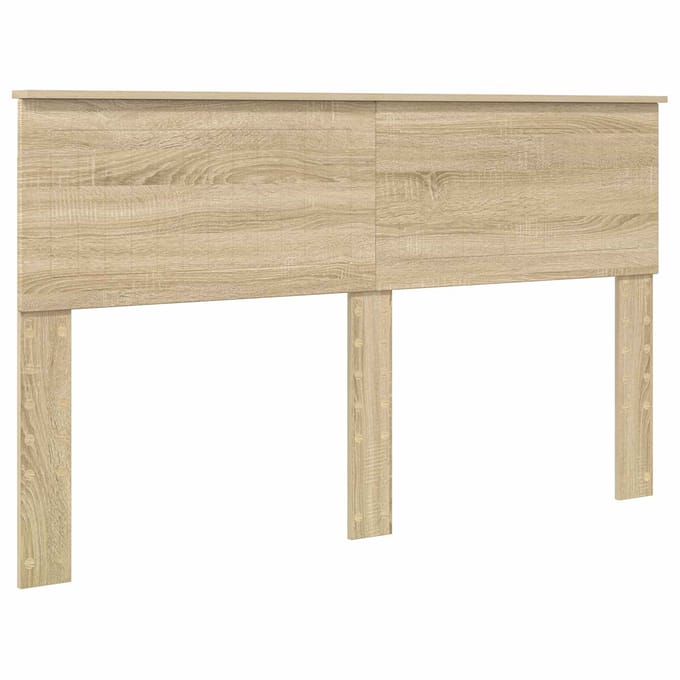vidaXL Hoofdbord Sonoma Eiken Bewerkt hout